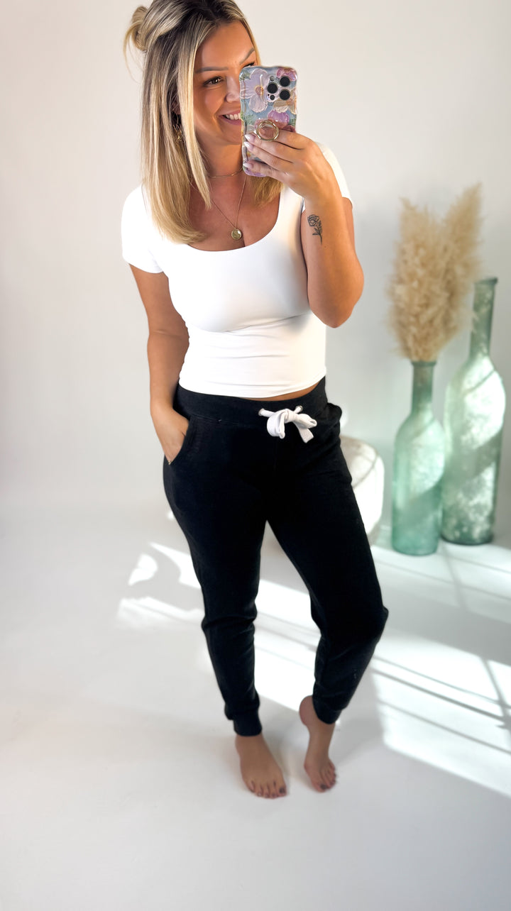 ⭐Door Buster⭐ Lazy Sunday Joggers Charcoal