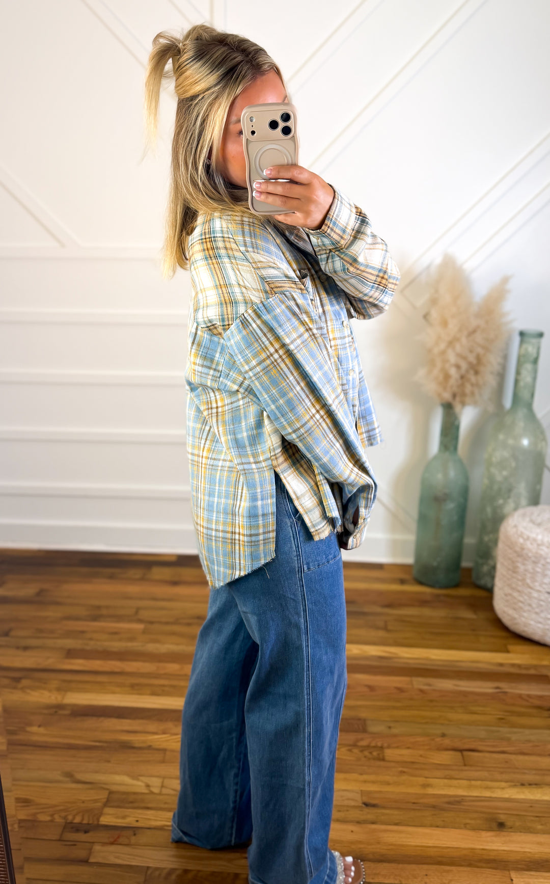 Autumn Drift Plaid Flannel