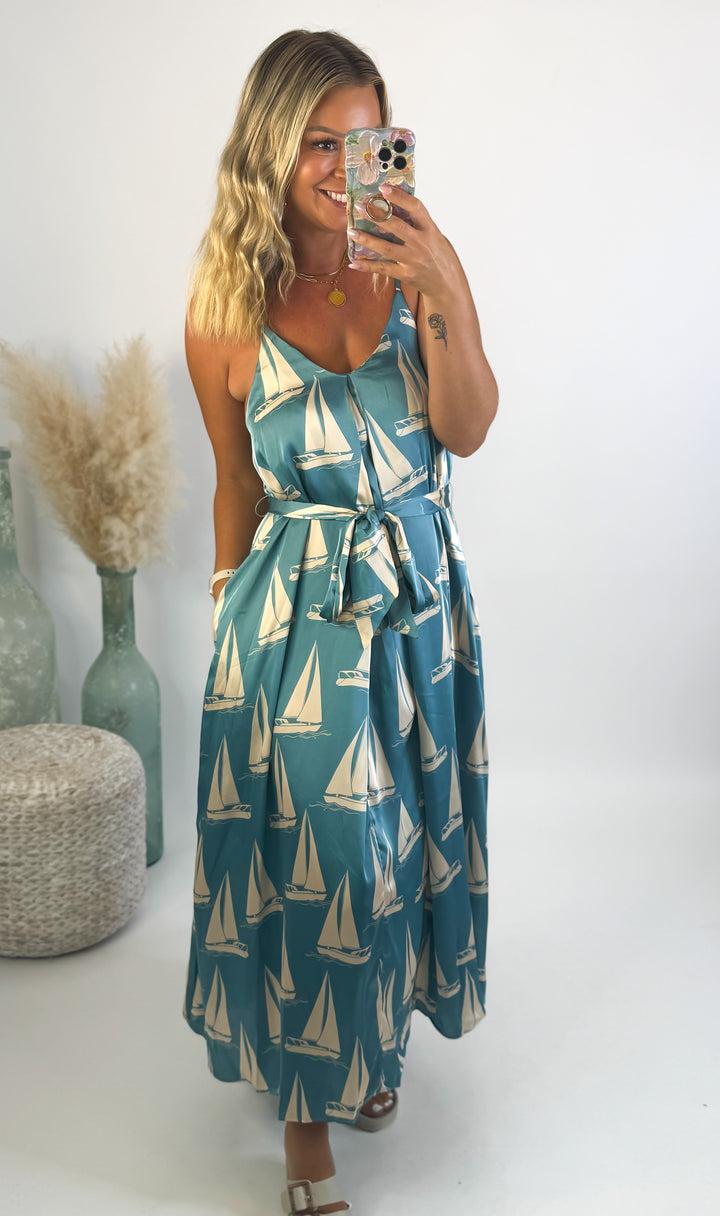 Sail Away With Me Maxi Dress
