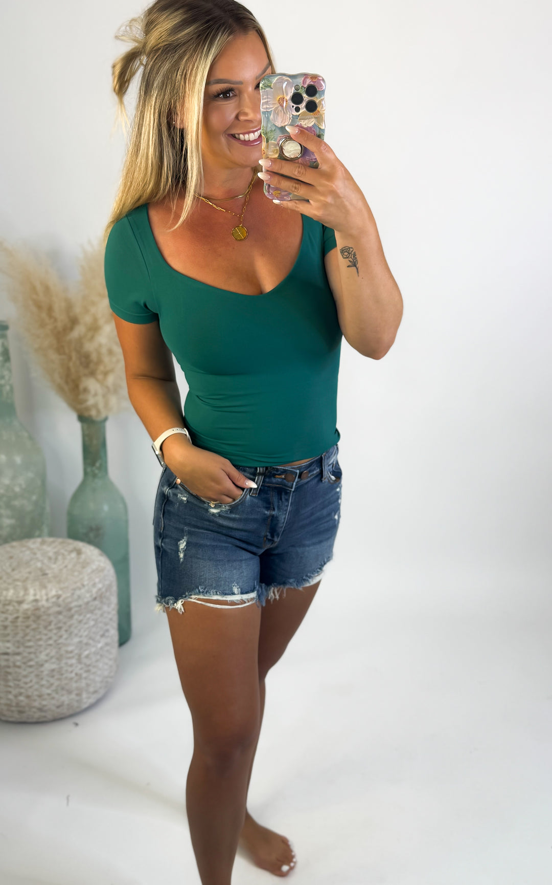 Second Skin Scoop Tee