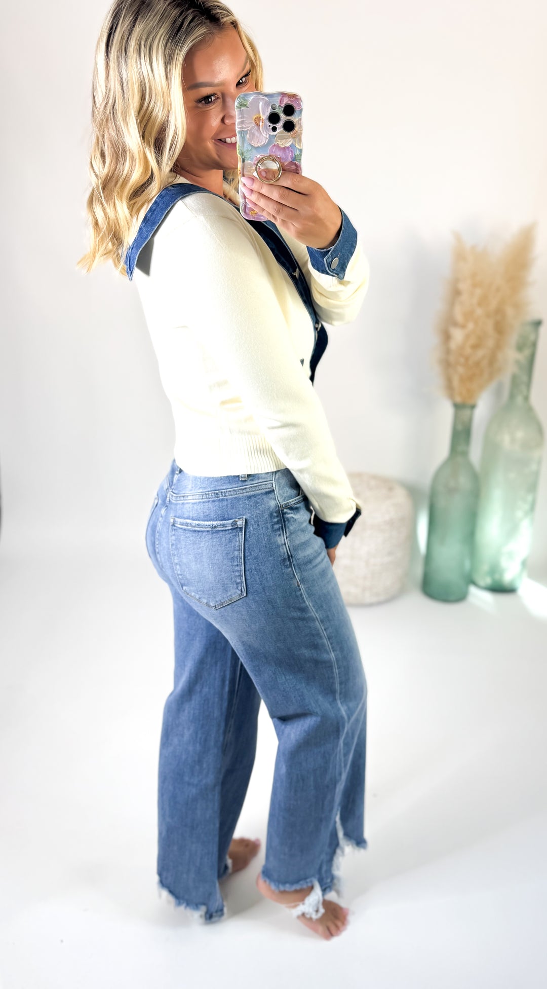 Coastal Contrast Cardigan