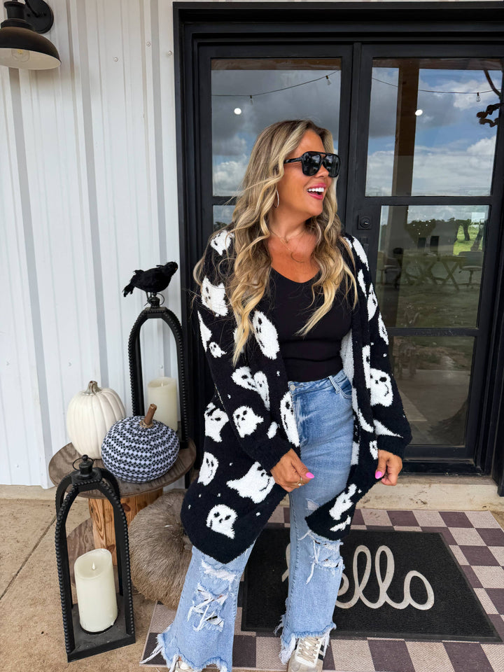 *Preorder* Boo Crew Reversible Cloud Cardigan - ETA Mid September