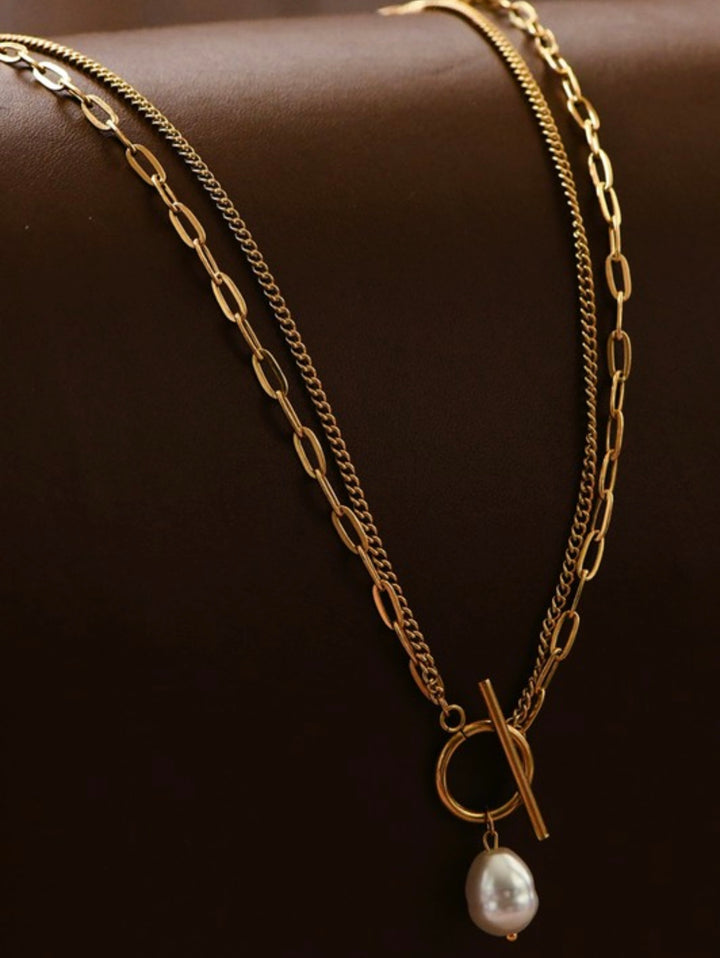 18k non tarnish Stainless Steel Chain Necklace