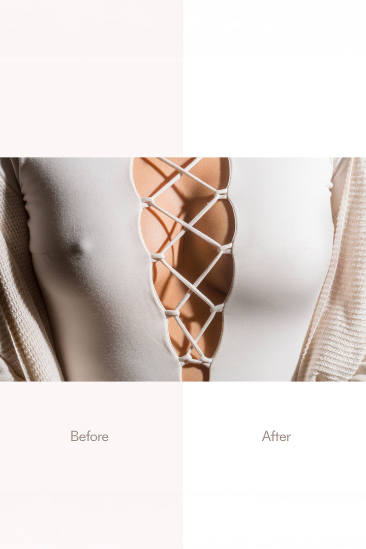 No-Show | Reusable Adhesive Nipple Covers: No 5 Soft Tan / 3in.