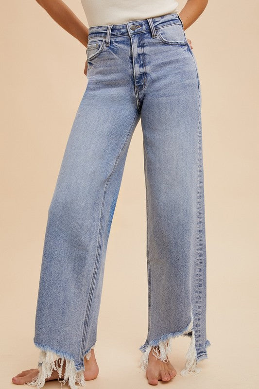 Frayed Horizon Jeans
