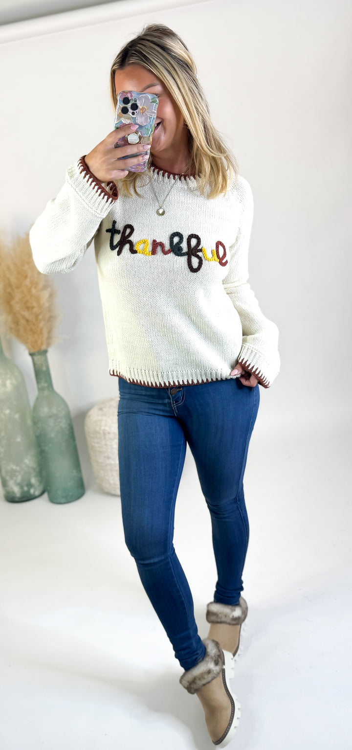 Thankful Heart Sweater
