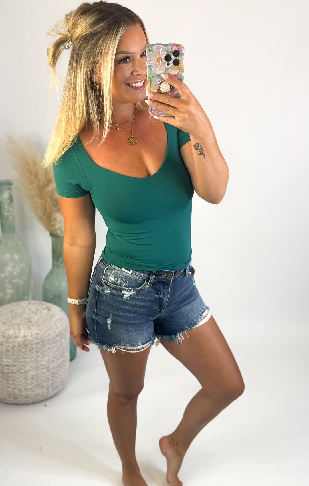 Second Skin Scoop Tee