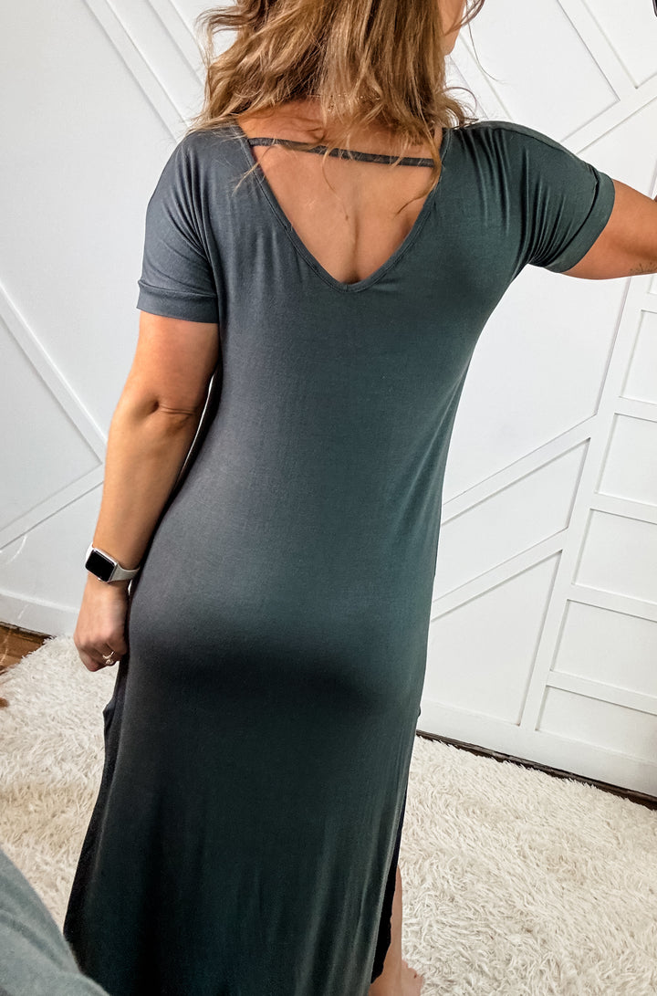 Kaydee Short Sleeve Maxi Dress