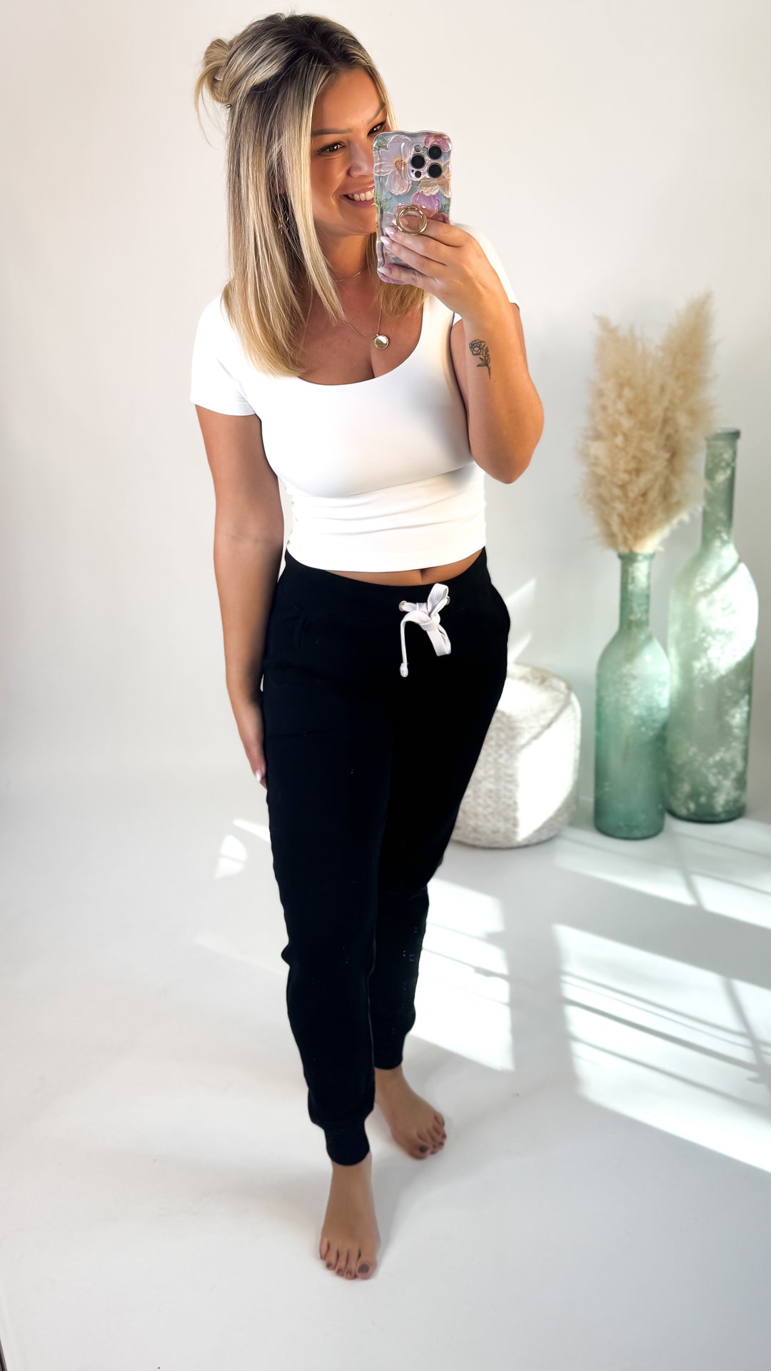 ⭐Door Buster⭐ Lazy Sunday Joggers Black