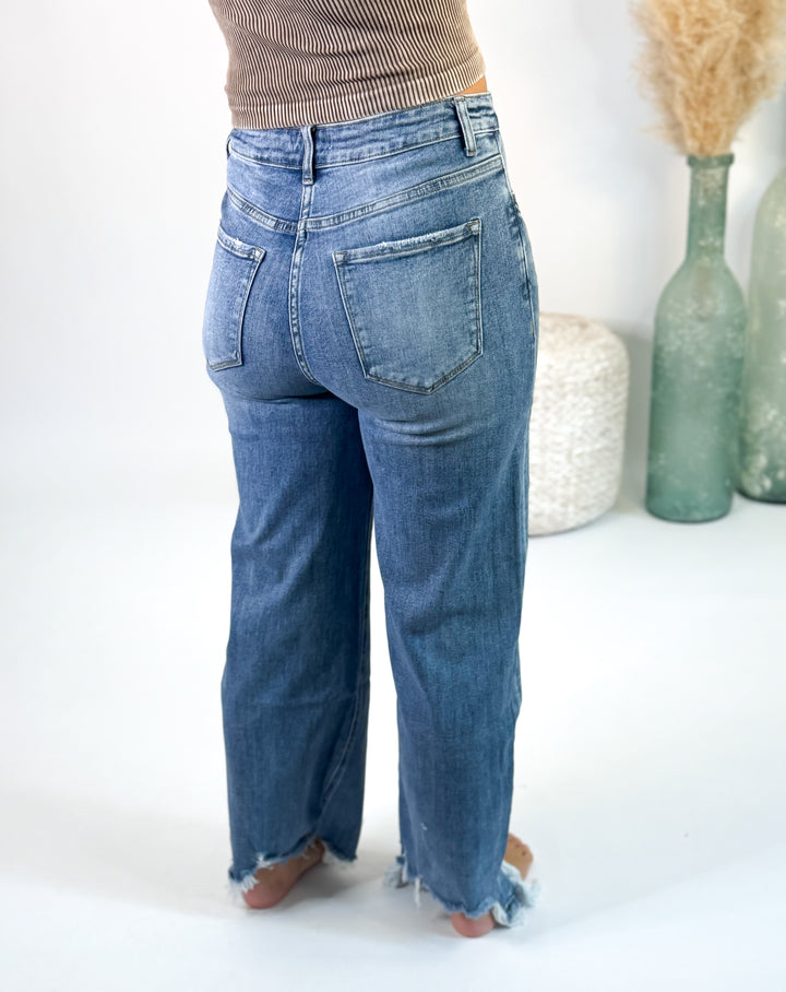 Frayed Horizon Jeans