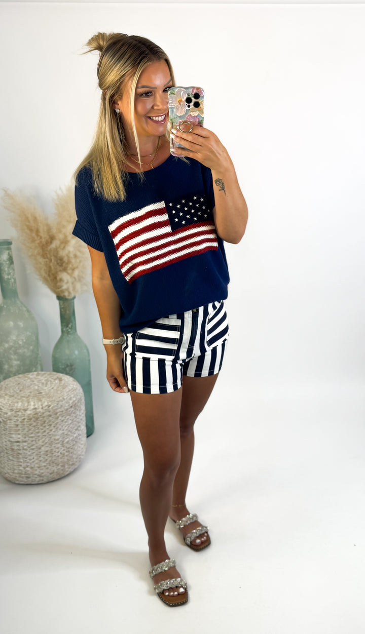 American Honey Sweater Knit Top