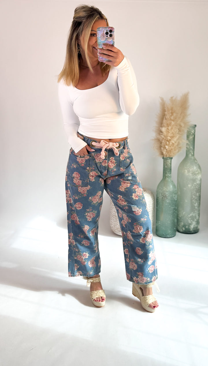 Rosewood Wide Leg Jeans