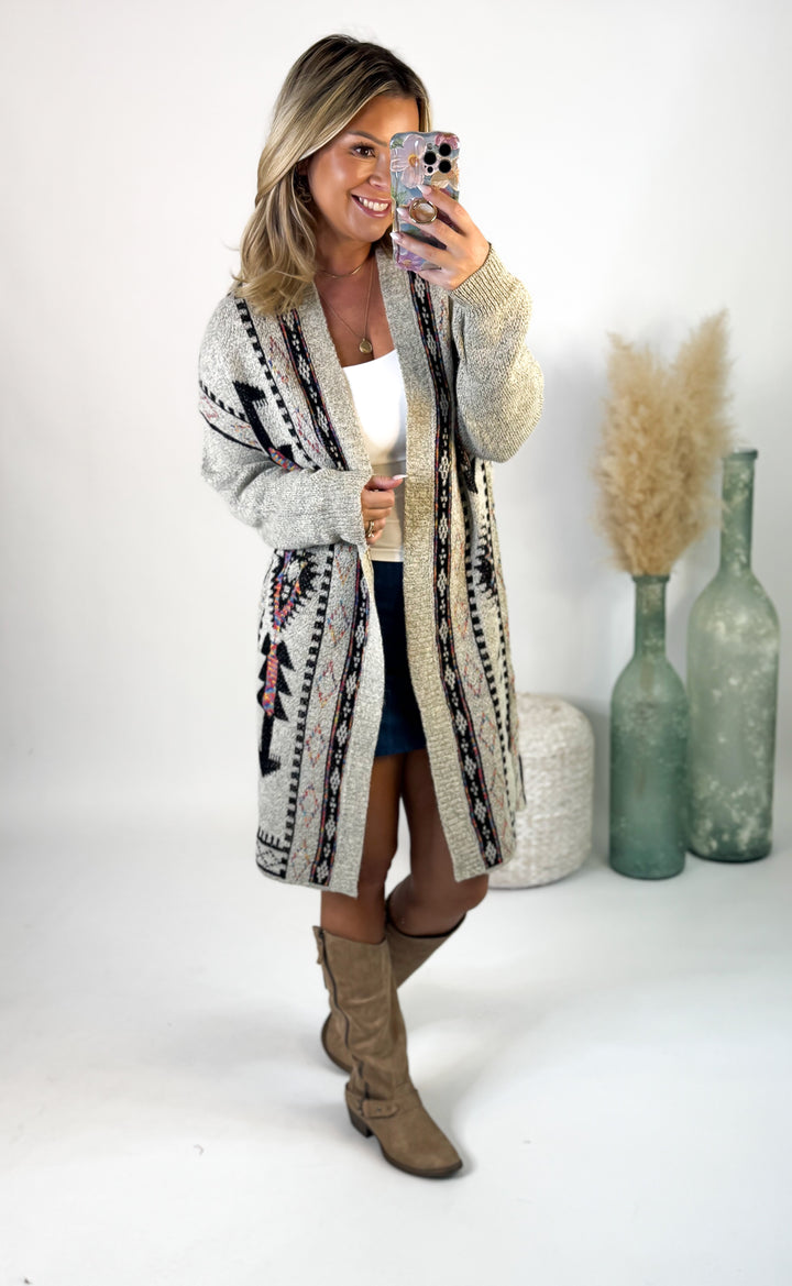 Wander the West Duster Cardigan