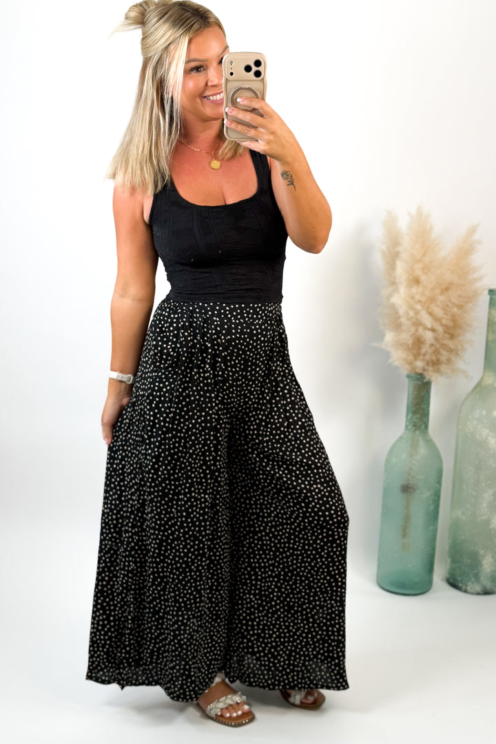 Dot Your Way Palazzo Pants