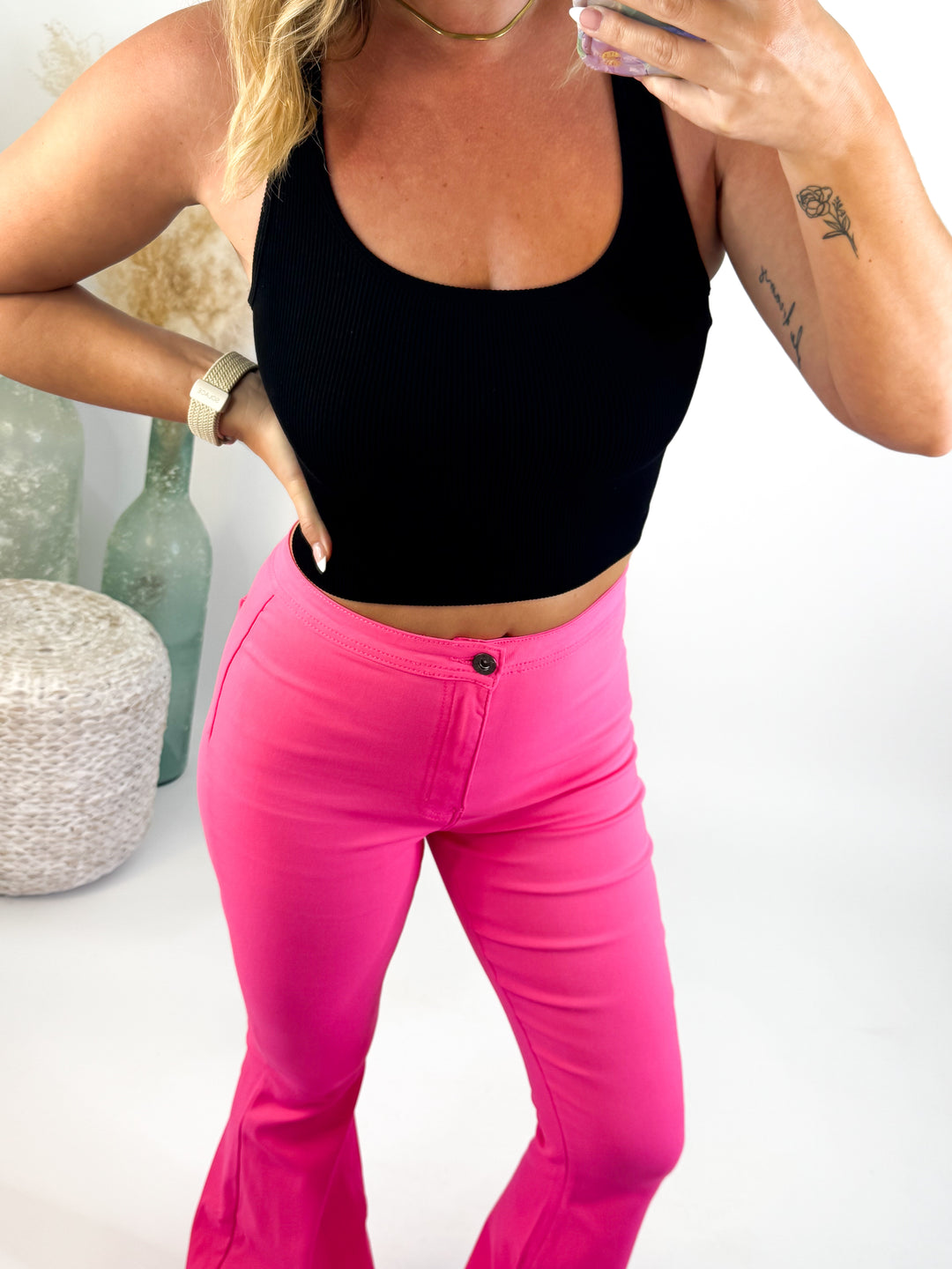 *Preorder* Crossfire Ribbed Crop