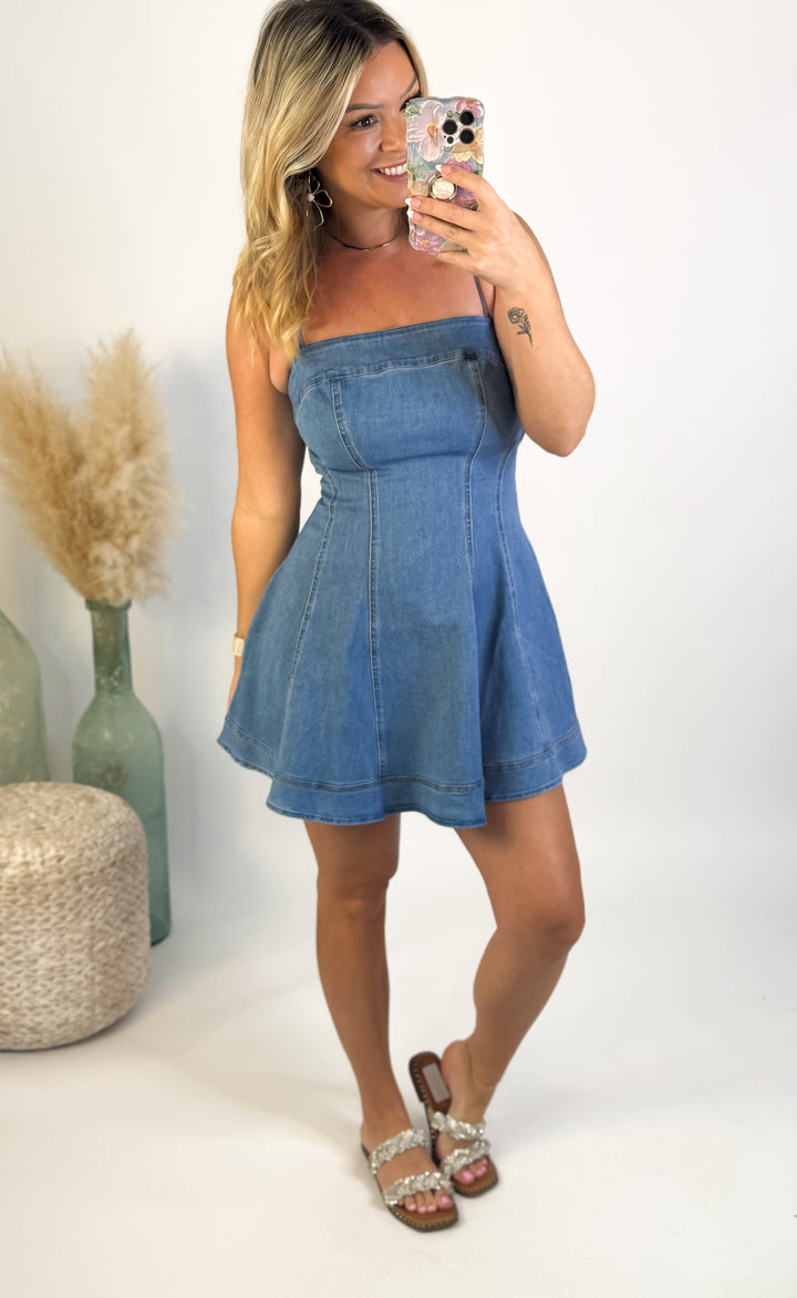 Blue Jean Belle Dress