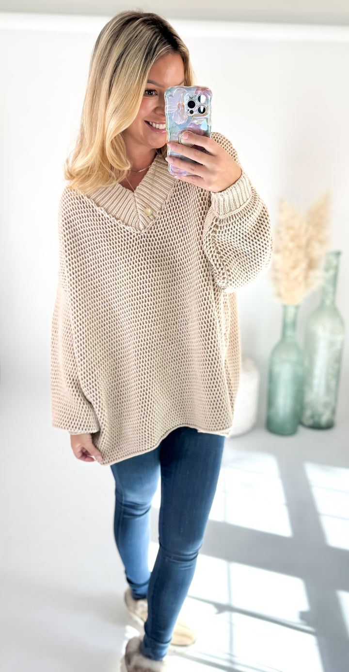 Cozy Haven Knit Pullover