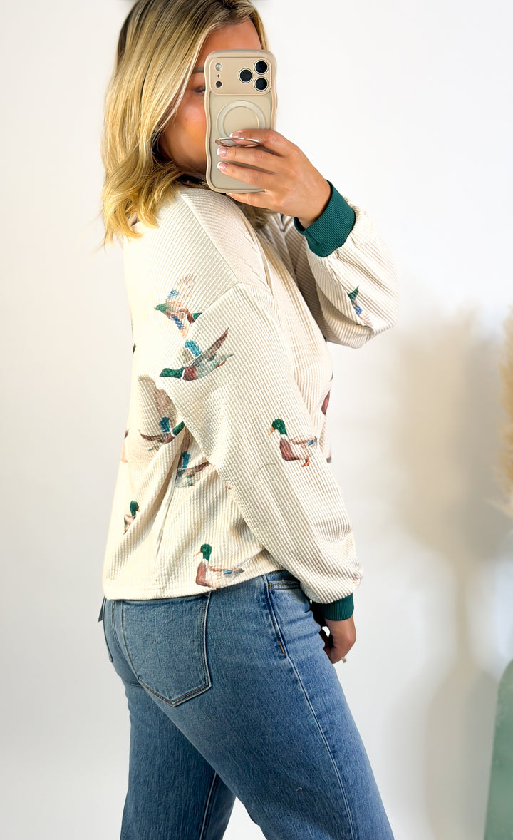 Mallard Morning Pullover