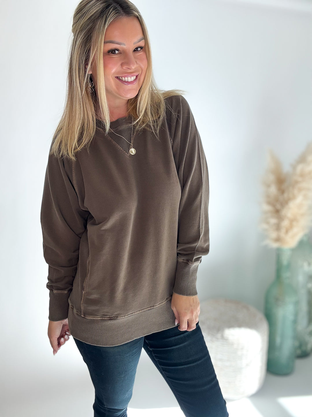 ⭐Door Buster⭐ Cozy Campfire Crew Brown