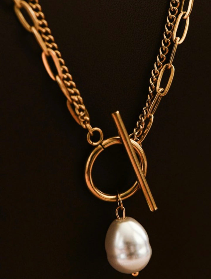 18k non tarnish Stainless Steel Chain Necklace