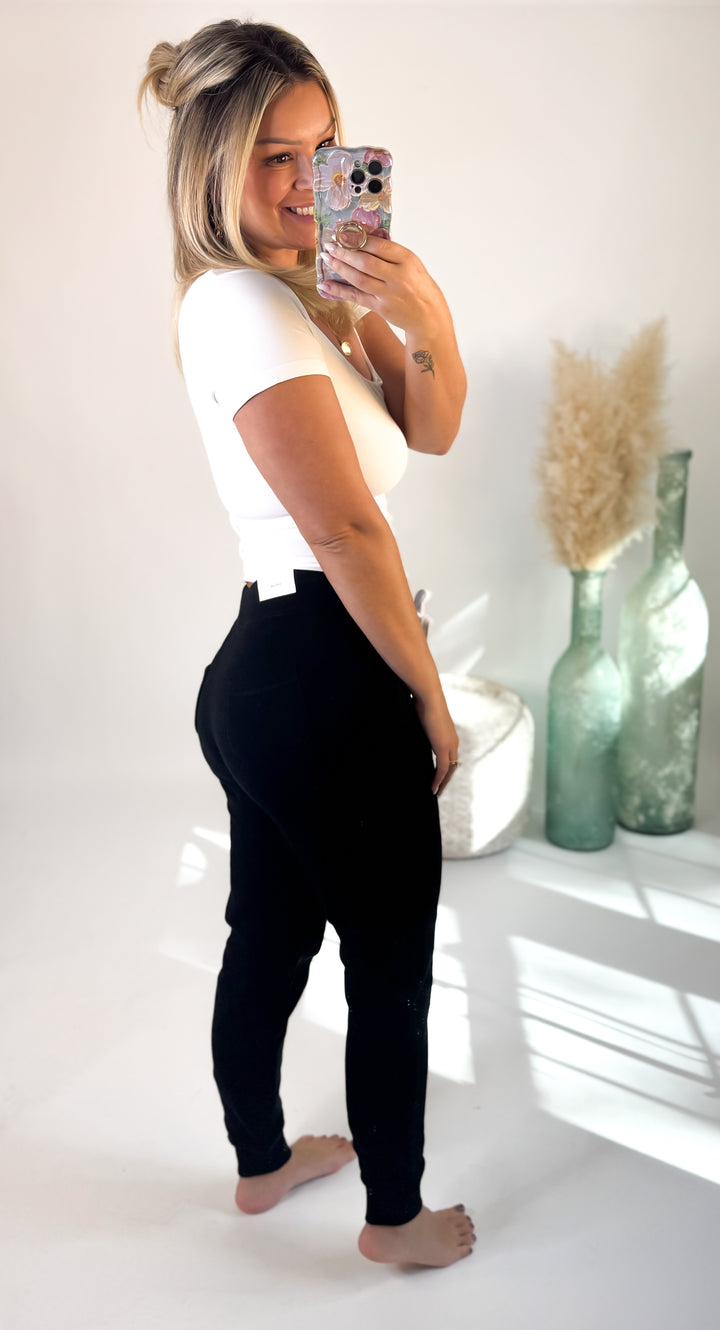 ⭐Door Buster⭐ Lazy Sunday Joggers Black