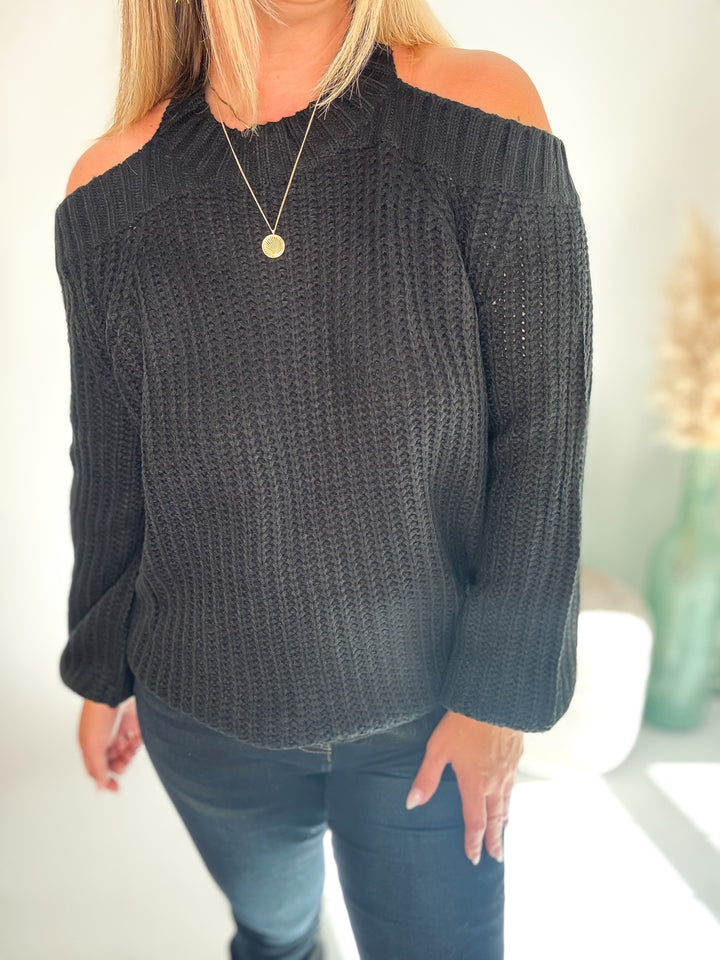 ⭐Door Buster⭐ Midnight Criss-Cross Sweater