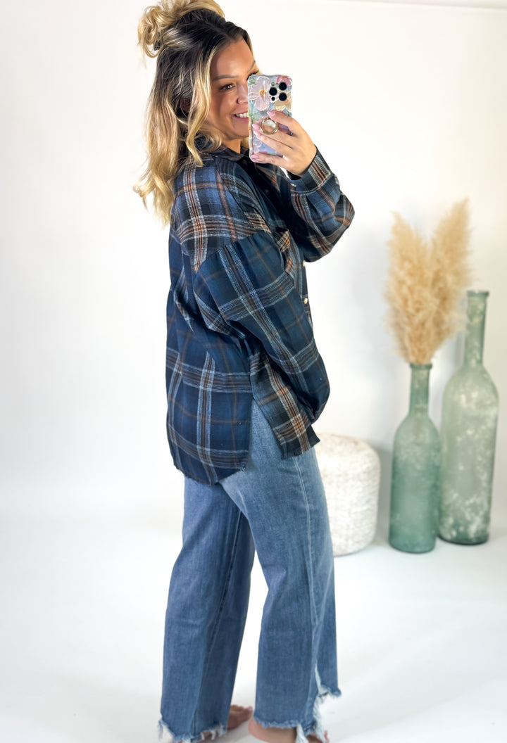 *Preorder* Autumn Drift Plaid Flannel ETA December