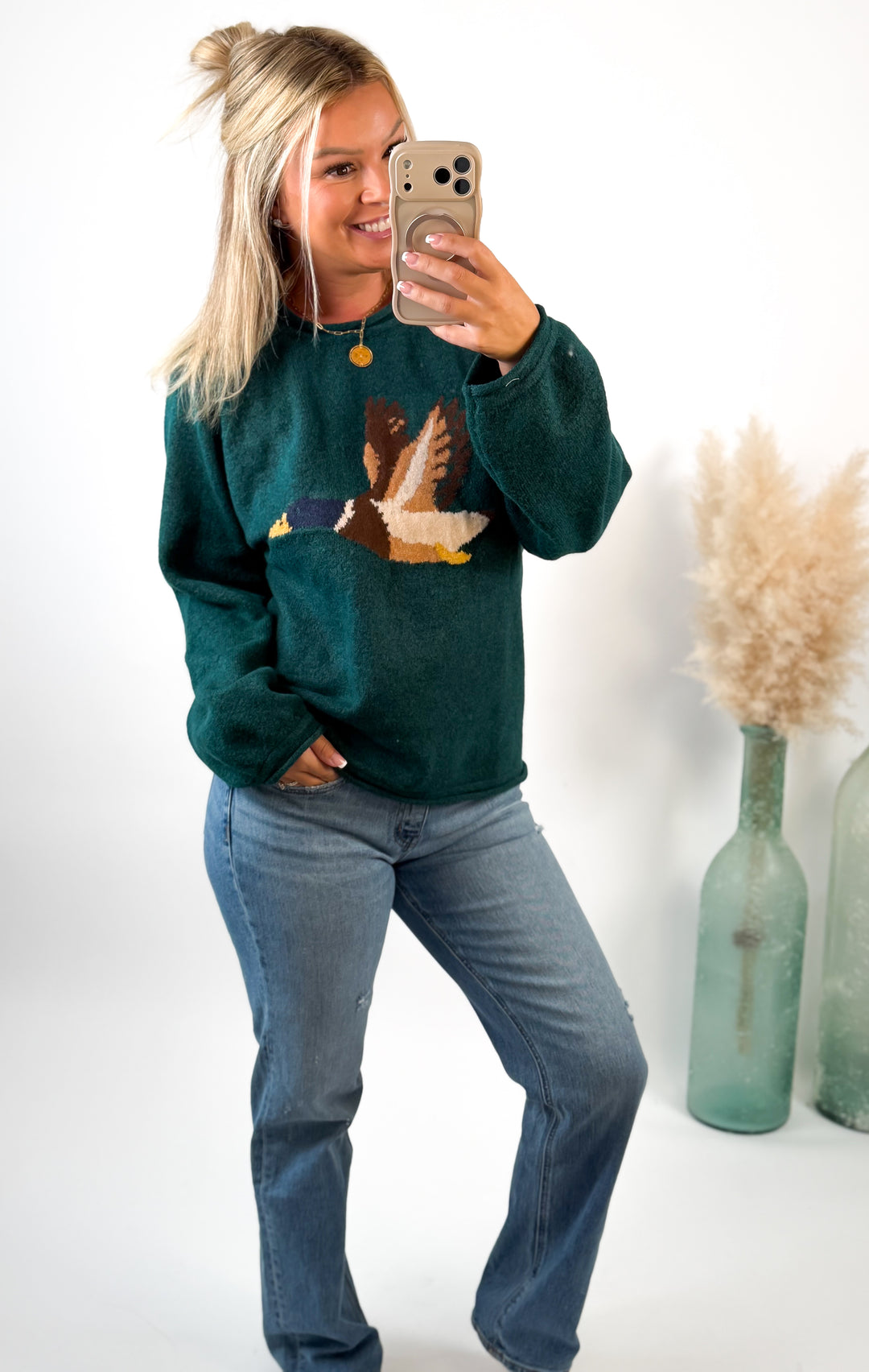 Flying South Mallard Sweater