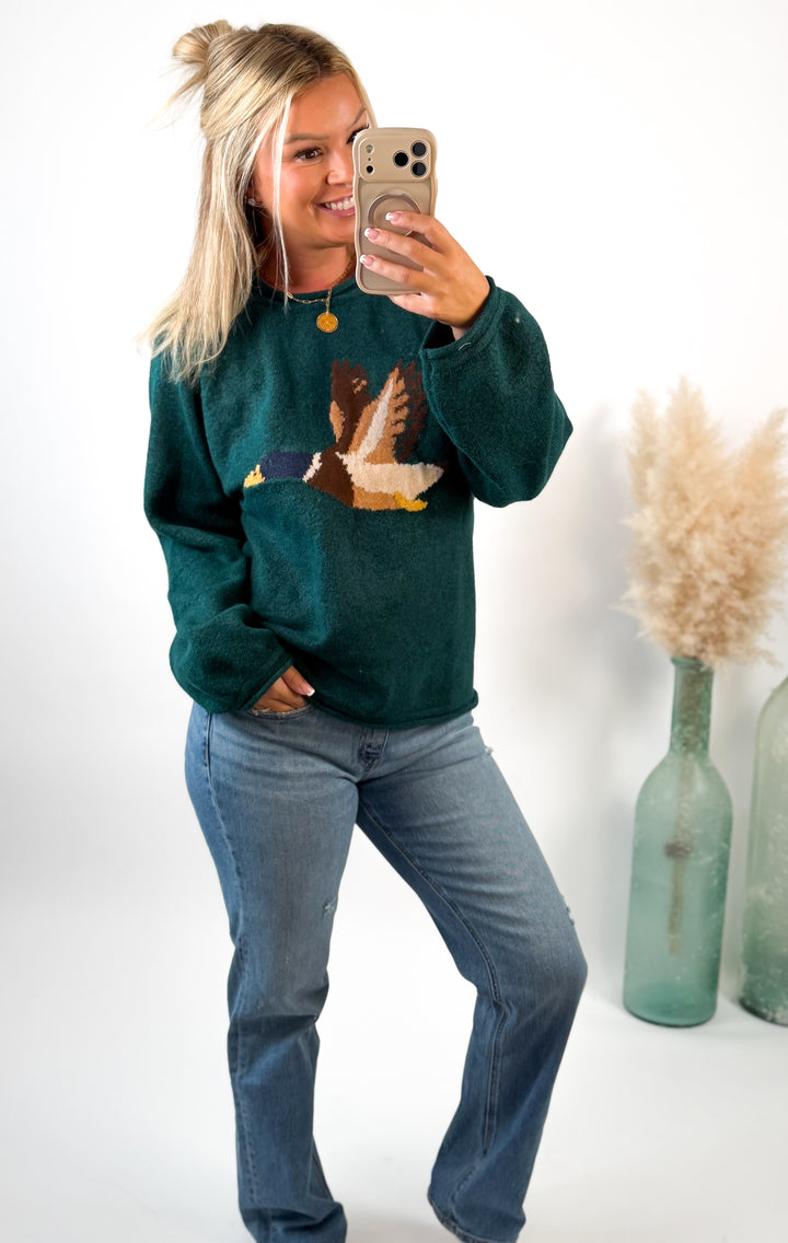 Flying South Mallard Sweater
