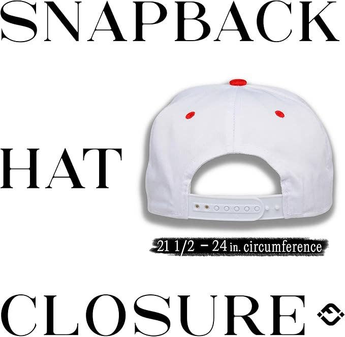 2 Tone Cap: Tanned & Tipsy - Red/White