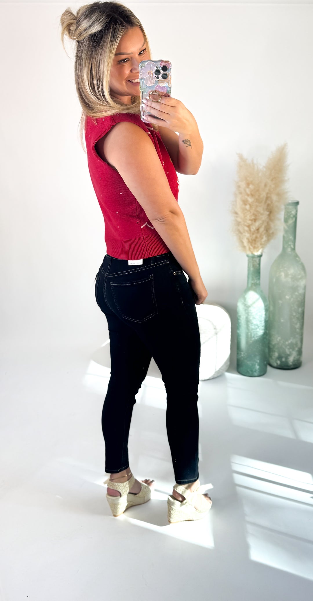 Gingerbread Cheer Sweater Top