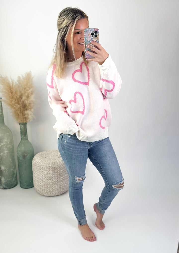 All My Love Heart Sweater
