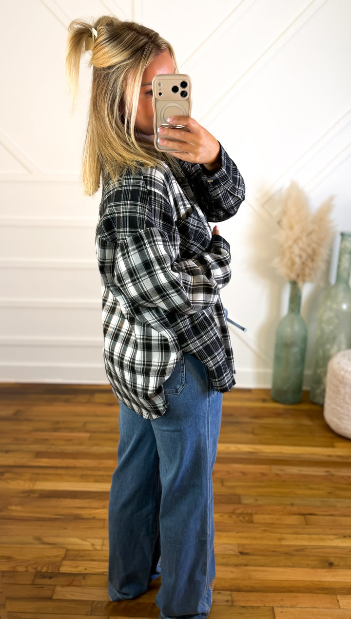 Autumn Drift Plaid Flannel
