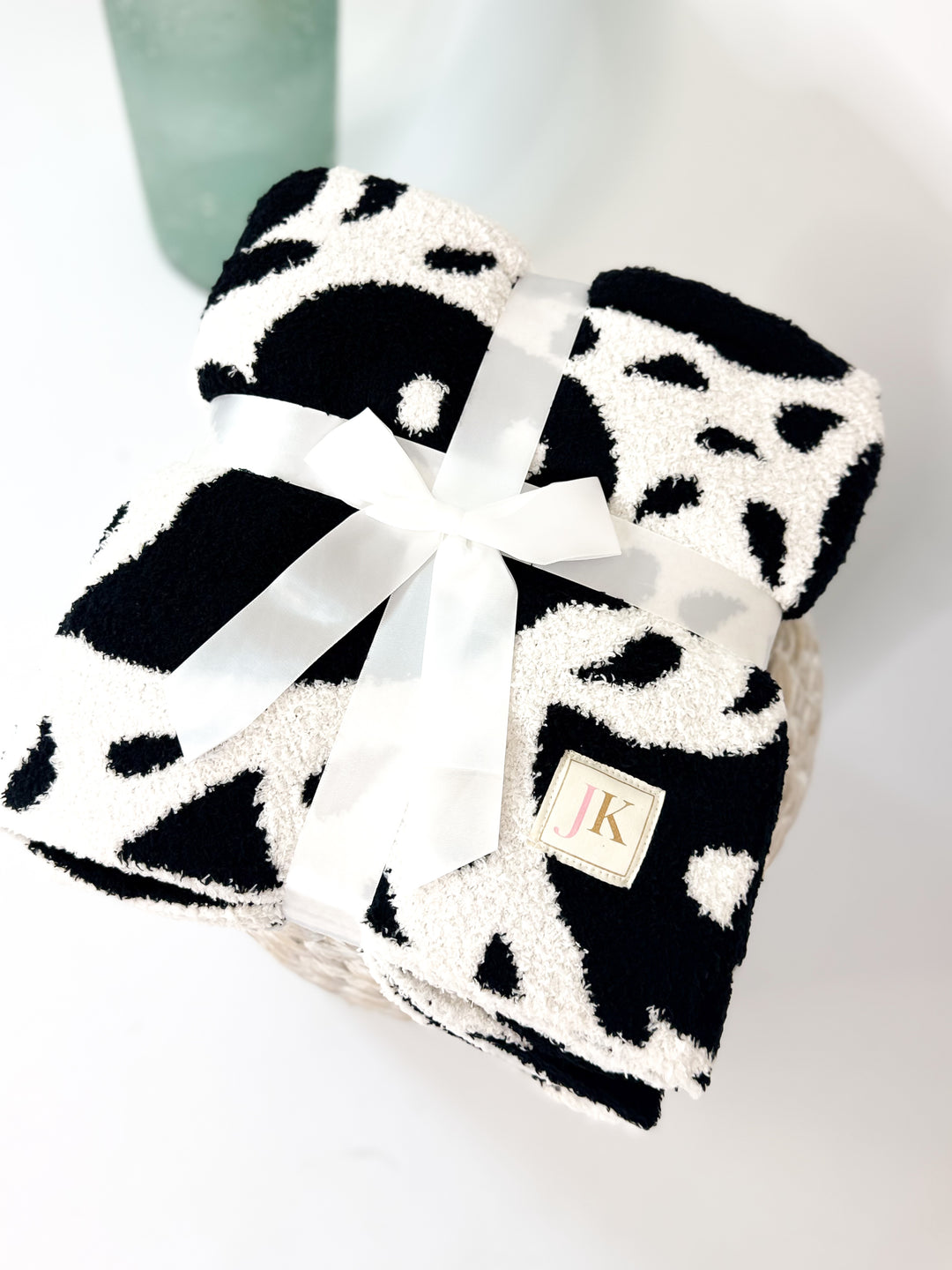 Beyond The Cloud Ghostly Boo Reversible Cloud Blanket