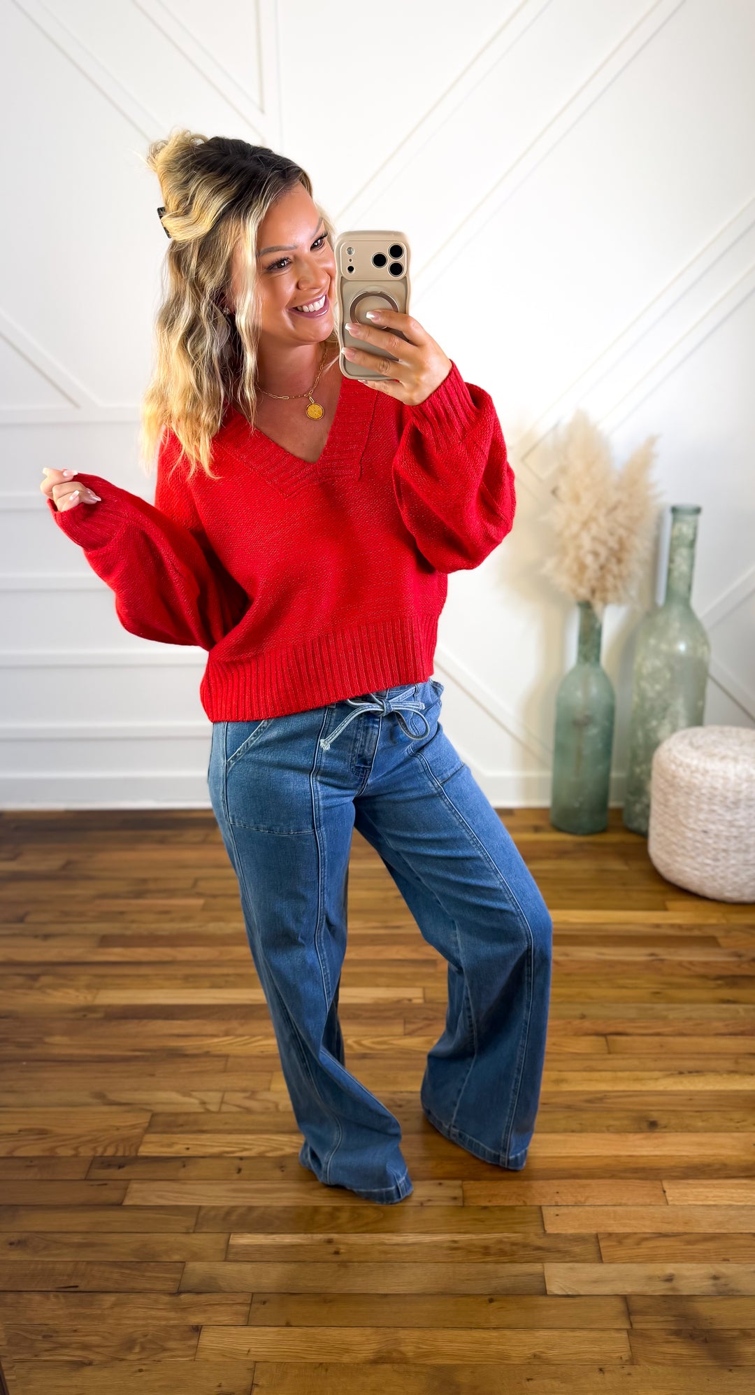 Red Hot Moment Sweater