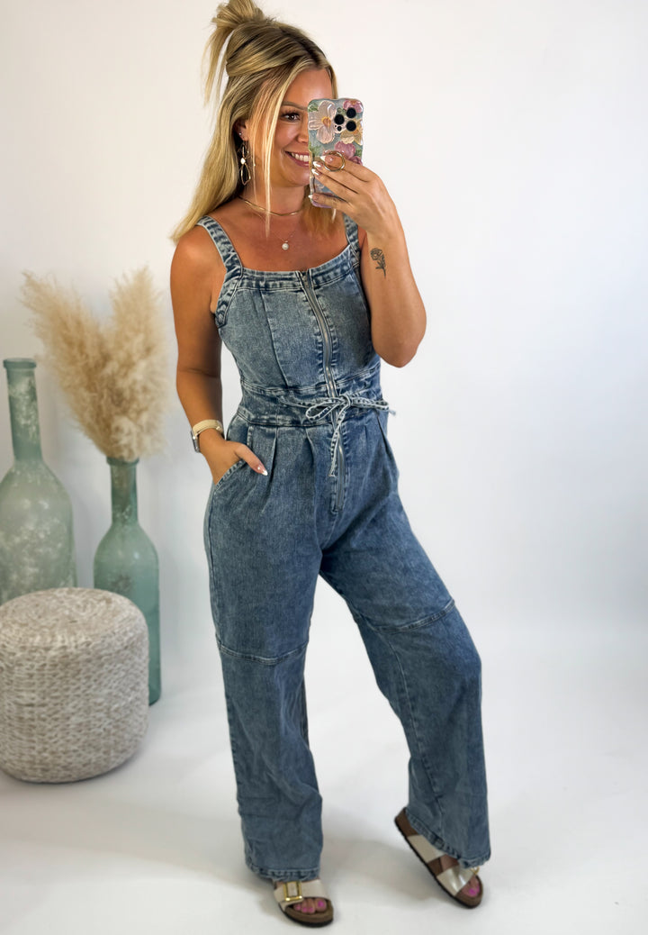 *Preorder* Denim Daydream Jumpsuit - ETA 6/30