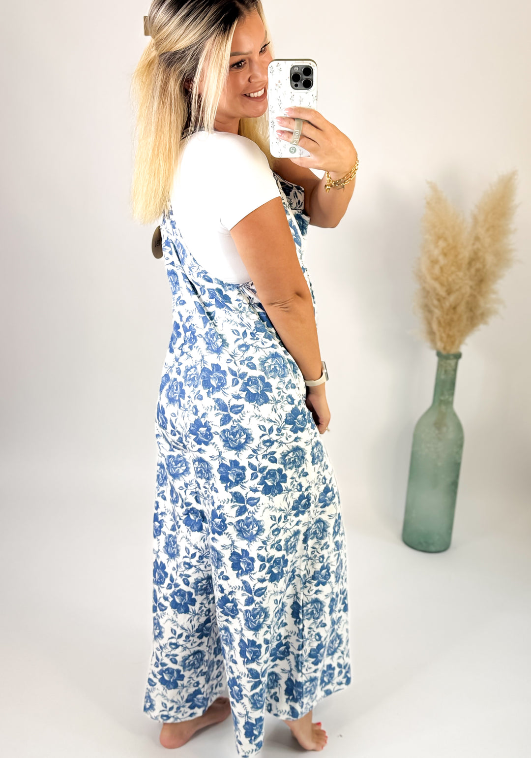 Bluebell Bloom Overalls