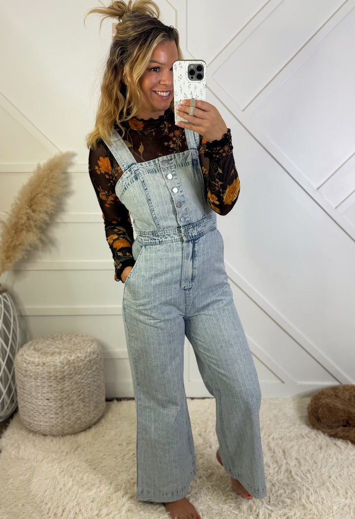 Sunday Stroll Denim Jumpsuit