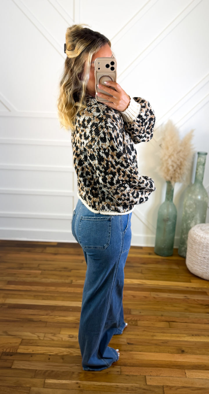Wild Side Leopard Cardigan