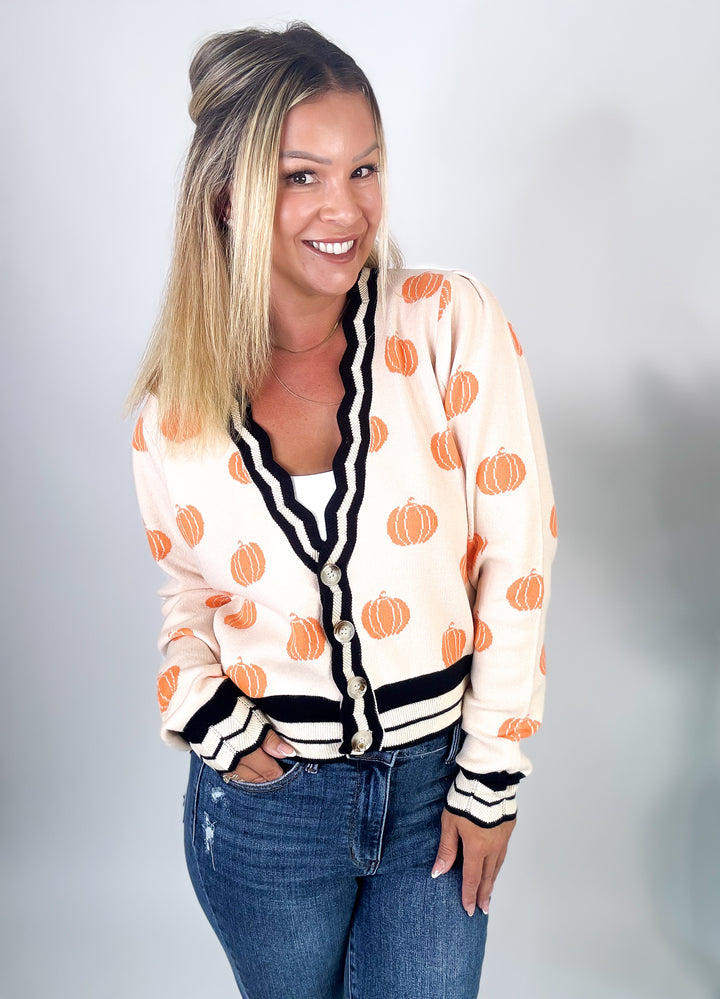 Pumpkin Patch Cardigan