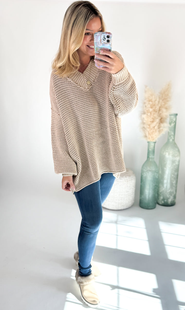 Cozy Haven Knit Pullover