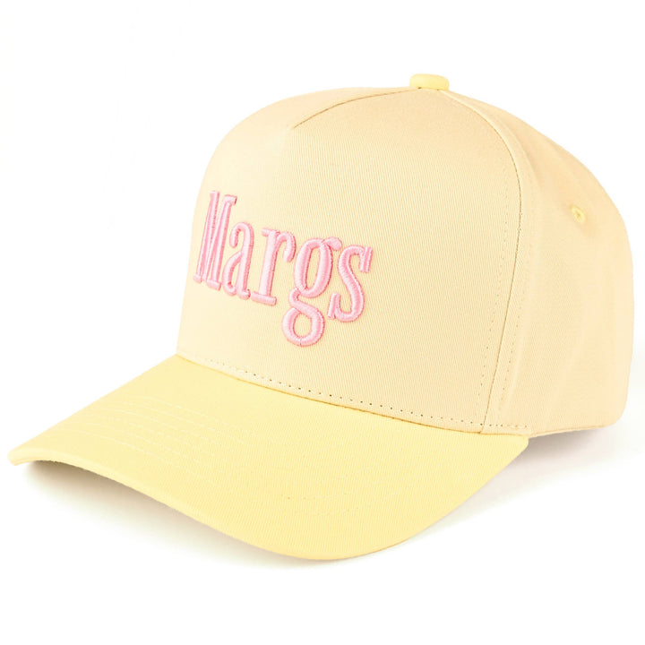 C.C MARGS Lettering Two Tone Trucker Baseball Snap Back Cap: Green