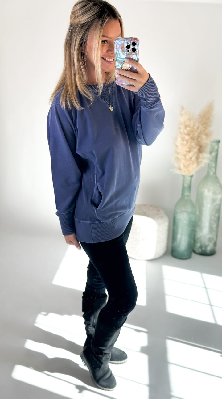 ⭐Door Buster⭐ Cozy Campfire Crew Navy