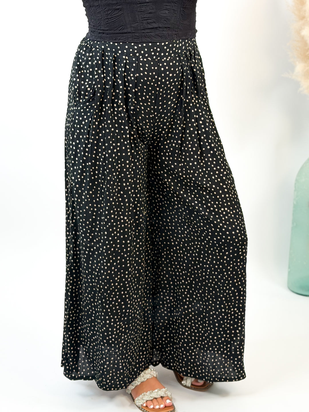 Dot Your Way Palazzo Pants