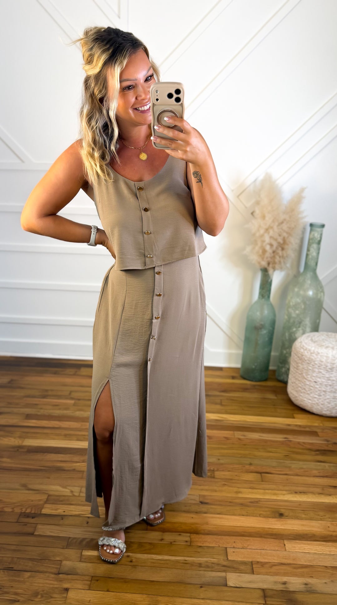 Easy Does It Skirt Set