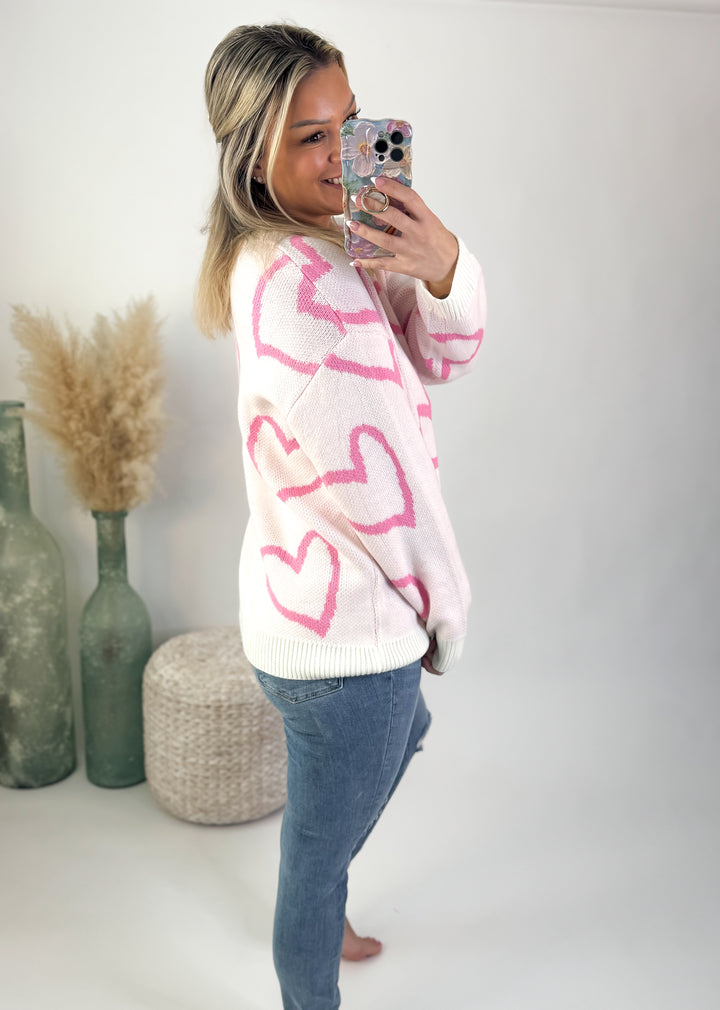 All My Love Heart Sweater