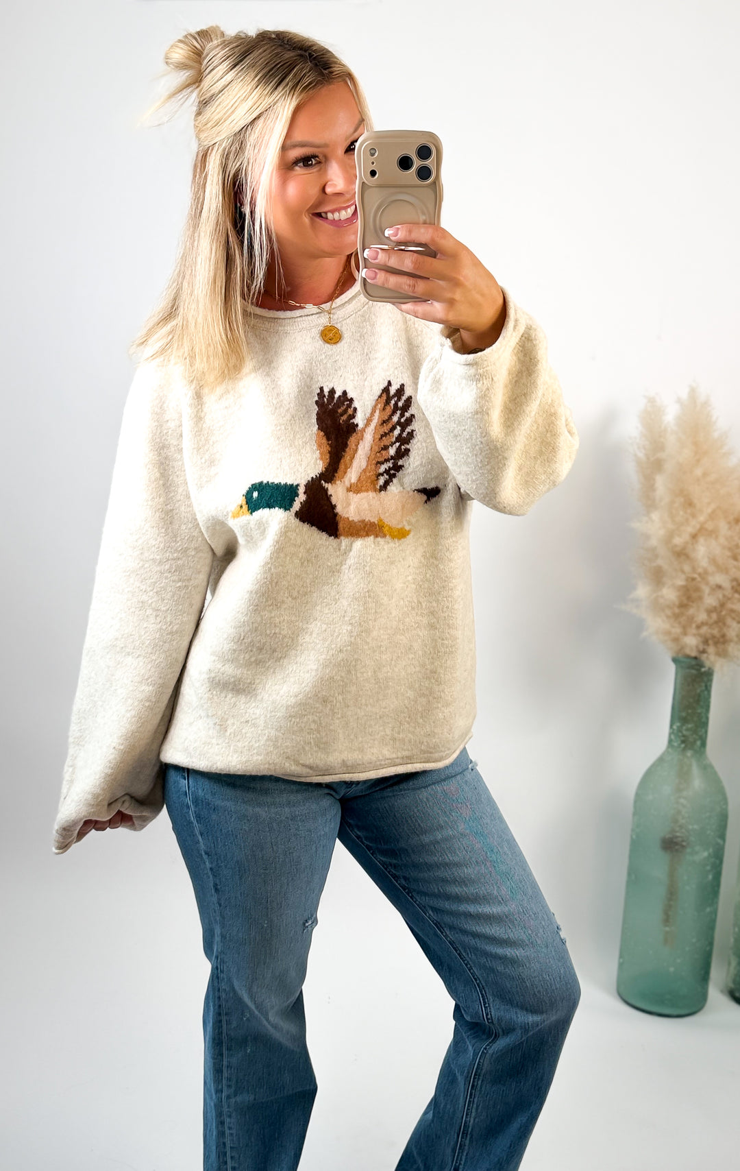 Flying South Mallard Sweater