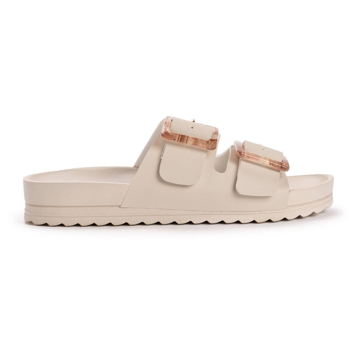 *Preorder* Muk Luks Women's Grand Cayman Sandal: Stone - Ship ETA 6/10