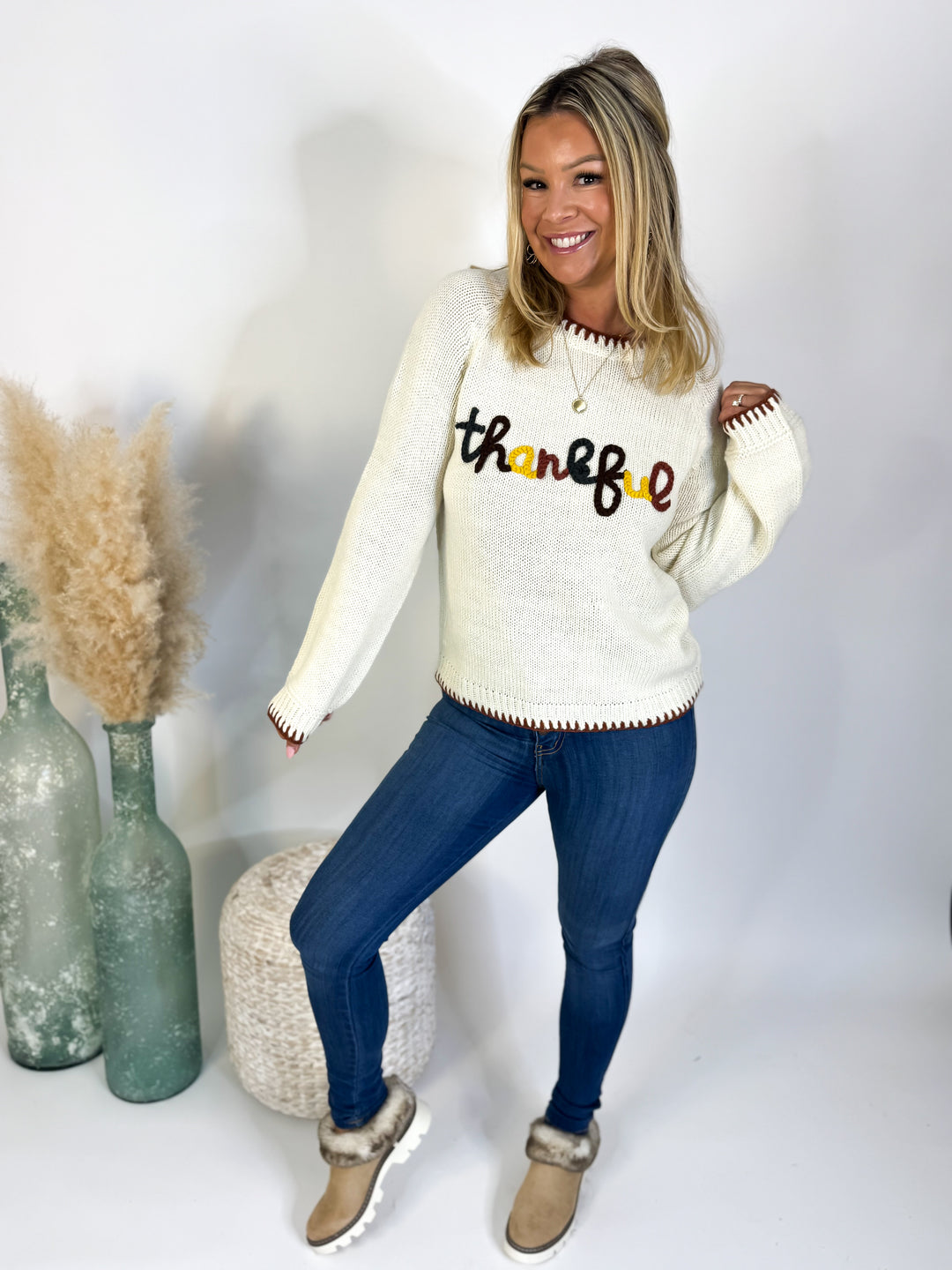 Thankful Heart Sweater