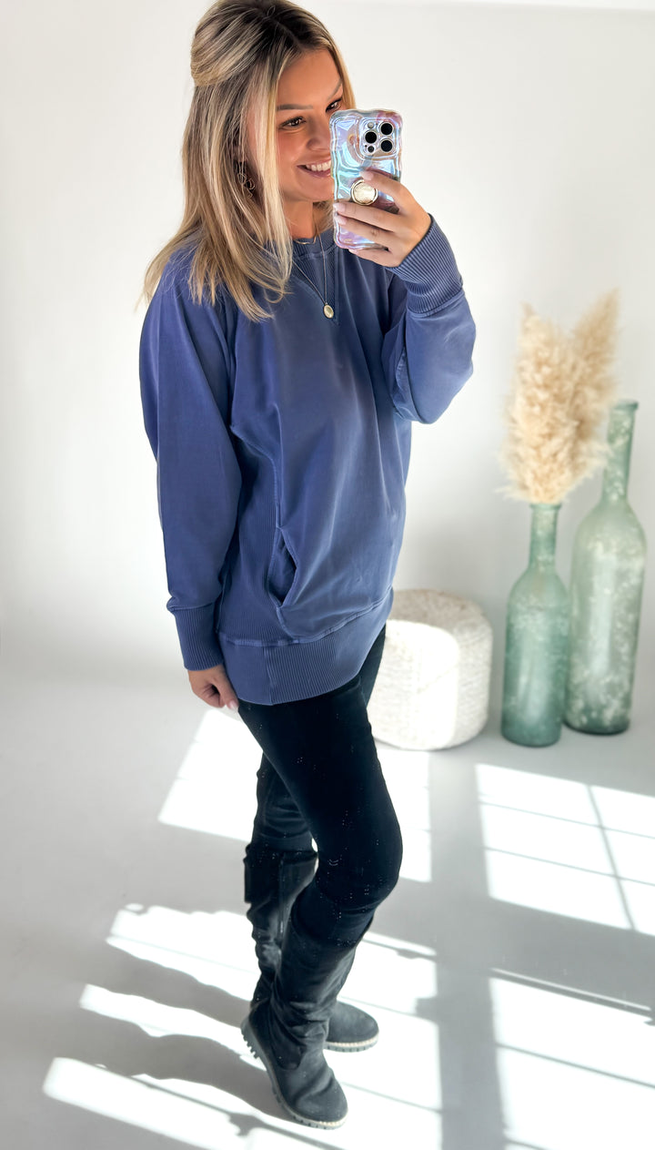 ⭐Door Buster⭐ Cozy Campfire Crew Navy